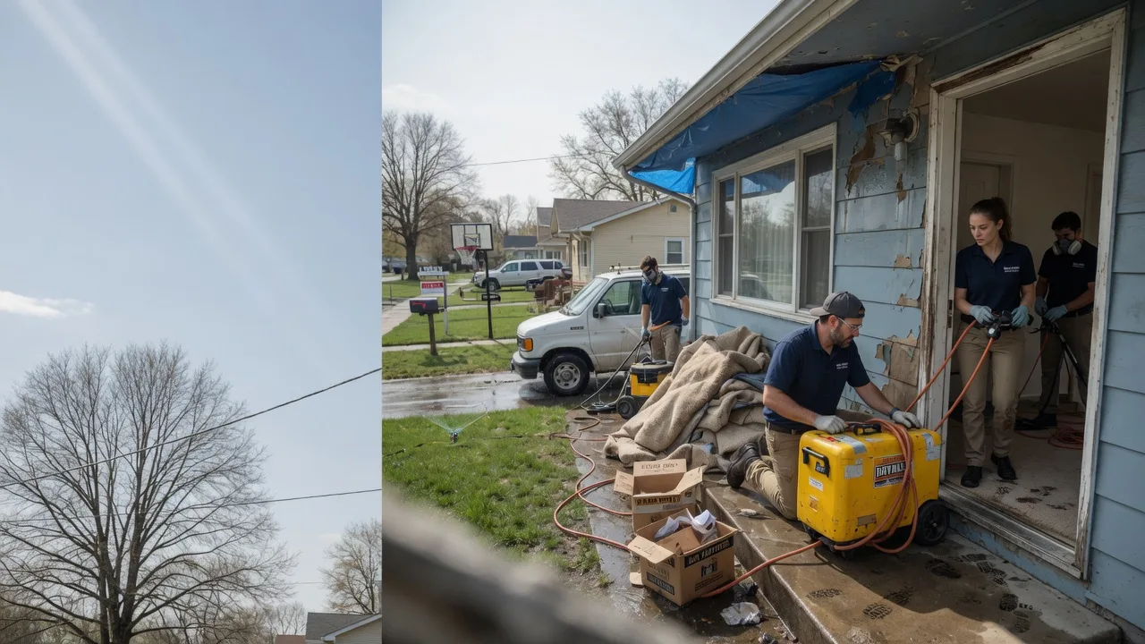 Basement Flood Cleanup in Astoria, SD near me